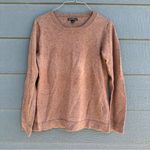 J.Crew Mercantile Womens XS Sweater Crew Neck Brown Long Sleeve Wool Blend Photo 1