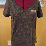 Indian Motorcycle Woman’s Dark Heathered Gray T Photo 0