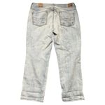 American Eagle Boy Crop 10 Regular Women’s Light Wash Distressed NWOT 8550. Photo 2