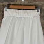 Wild Fable ‎ White Jersey Knit Drawstring Mini Short Casual Skirt Woman's Small Photo 4