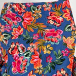 Christopher & Banks CJ‎ Banks Womens Top Tropical Floral Tropicana Blouse XL Short sleeve textured Photo 12