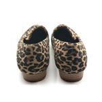 Vintage 7 Eight Tan/Black‎ Animal Print Flats & Loafers Faux Fur Pointed Toe 8.5 Tan Photo 3