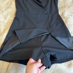 SheIn Black Sleeveless Blazer Romper Size Medium Photo 4