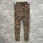 Allfenix Cheetah/Leopard Print 7/8 Leggings Tan Photo 4