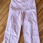 Madewell Emmett Wide Leg Crop Pants in Pink Oyster Size 27 Photo 0