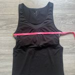 Athleta  Supercharged Black Print Tank with Built-in Sports Bra Size S Photo 6