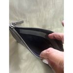 Serra Ladies Leather Wristlet‎ By  With Double Zip & Pocket Compartments Photo 4