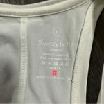 Sweaty Betty Off White Sleeveless Scoop Neck Activewear Tank Top Size S Photo 4