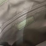American Leather Co Light Green Leather Shoulder Bag Y2k Hobo Bag Photo 12