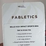 Fabletics CLEARANCE! Belle High Impact Sports Bra Size XS NWT Photo 4