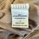 Kittenish NWT Cutout Denver Jumpsuit Womens L Tan Minimalist Boho Minimalist Photo 7