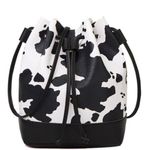 Cow Print Bucket Bag Photo 0