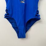Swimsuit 1 Pc Size Small Blue Color‎ Photo 2