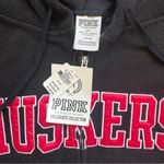 PINK - Victoria's Secret Pink Victoria Secret Nebraska Huskers Fleece Full Zip Jacket Sweater Small Photo 5