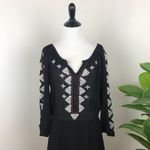 Nanette Lepore Nanette‎ Lepore embellished blouson Peasant dress Photo 3