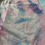 Workshop  Anchor Tie Dye Short Sleeve Crop Top in Pink/Blue/White - Size Medium Photo 8
