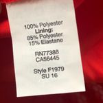 J.Crew Sleeveless V Neck Ribbed Eyelet Dress Red Photo 6