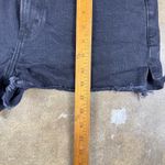 Abercrombie & Fitch  Mom Short Women’s 30/10 Black High‎ Rise Distressed Cutoff Photo 8