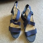 Merona Women’s  size 10 navy wedges Photo 0