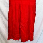 Altar'd State  Red Sleeveless Ruffle Sleeve Mini Dress size small Photo 2