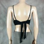 Aeropostale  Black Lace Crop Cami Size SMALL Photo 6