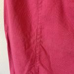 Woolrich beautiful linen like cotton wild cherry denim skirt Photo 4