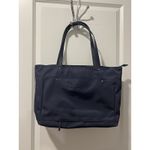 Lipault Paris Business Avenue Laptop Tote Bag Navy Blue Work Shoulder Photo 2