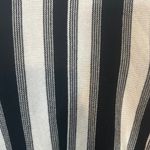 Venus Black & White Striped Opened Front Tassel Detail Knit Cardigan Women Sz XL Photo 8