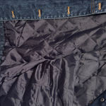 Lauren Jeans Co Classic Quilted Denim Jacket Size Medium Blue Photo 3