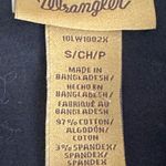 Wrangler 's Women's Western Wear Yoke Black Riding Shirt Snap Button Small Photo 5