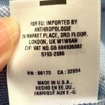 New! NWT Waverly Grey Liberant Anthropologie Chambray Ruffle Pin Dot Berlin Blou Blue Photo 9