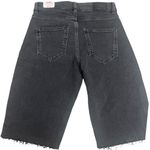 Superdry NWT  Cut Off Denim Jean Kari Longline Shorts 26 Coastline Black‎ shorts Photo 1