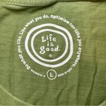 Life is Good Green Shamrock On T-Shirt Large 100% Cotton St. Patrick’s Day Photo 4