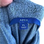 Apt. 9  Periwinkle Blue Cowl Neck Long Sleeve Sweater Dress‎ with Pockets Photo 3