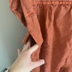 Free People Oversized Loose Orange Women's Jumpsuit Photo 3