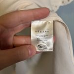 Sézane Sezane Francia Silk Embroidered Blouse Ecru Cream Size Small Preppy Classic Photo 10