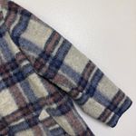 Isabel Marant ETOILE Gabriel Coat Womens IT 40 US 8 Blue Red Plaid Wool Blend Photo 5