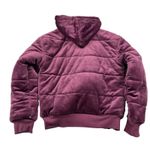 Champion  Velour Puffer Jacket/Coat Women's Size Small Purple Plum Streetwear Photo 9