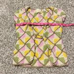 Anthropologie Guinevere Crochet Diamond Cap Sleeve Top Y2K Cottagecore Whimsical Photo 8