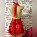 Avidlove Elegant Red Lace Halter Chemise Photo 1
