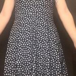 Divided Black And White Floral Dress Photo 0