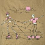 American Eagle  Skateboarding Skeletons Graphic Tee NWOT Size M Photo 6