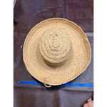 Helen Kaminski Australia 100% Raffia Wide Brim Woven Straw Sun Hat Natural Tan Photo 11