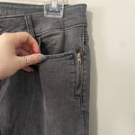 Simply Vera Vera Wang Straight Leg Jeans with Zippers Gray Size 10 Photo 1