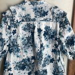 Universal Standard x Erdem Kalina Short Sleeve Ruffle Shirt Photo 9