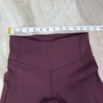 Lululemon All Meshed Up 7/8 Tight Bordeaux Drama / Flash Light Size 2 Photo 5