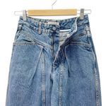 Guess Vintage 80s  Jeans Size 28 High Waist Pleated Tapered Denim Mom Jeans USA Photo 5