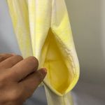 Wild Fable tie dye yellow white dress w/pockets short sleeve large Photo 1