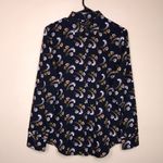 Banana Republic  Women’s Dillon Feather Floral Patterned Button-Up Dress Shirt Photo 0