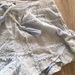 Surf Gypsy  Ice Blue eyelet shorts Photo 2